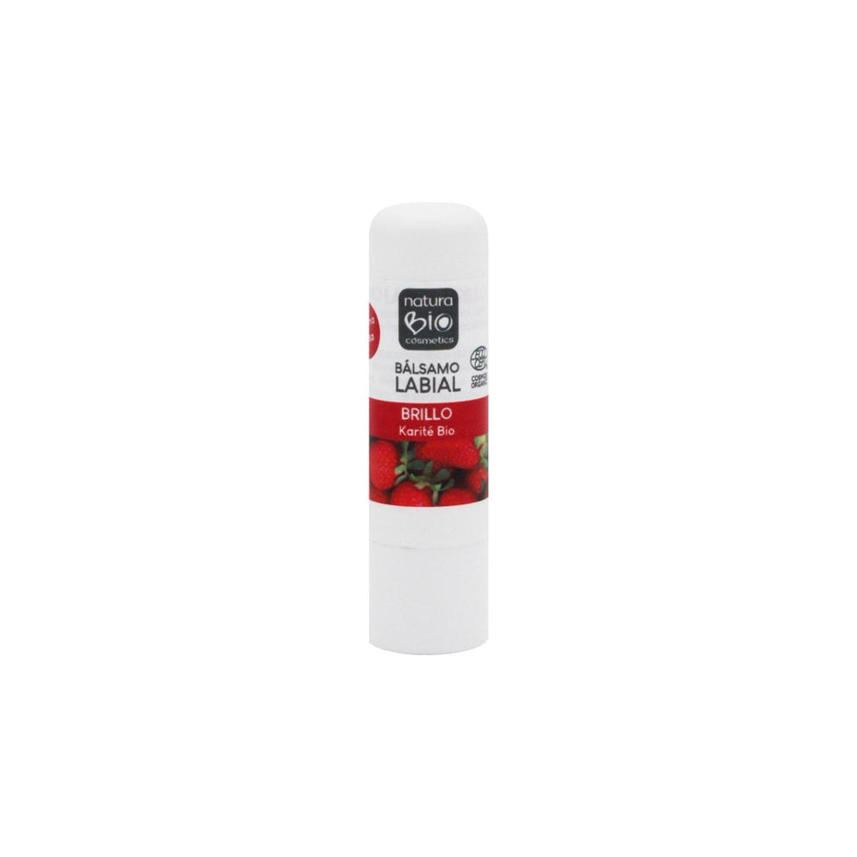 Bálsamo labial brillo de karité (fresa)