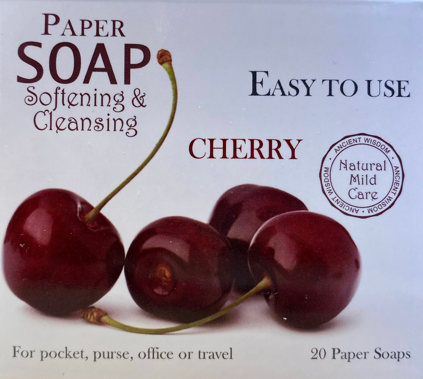 Jabones De Papel - Cereza