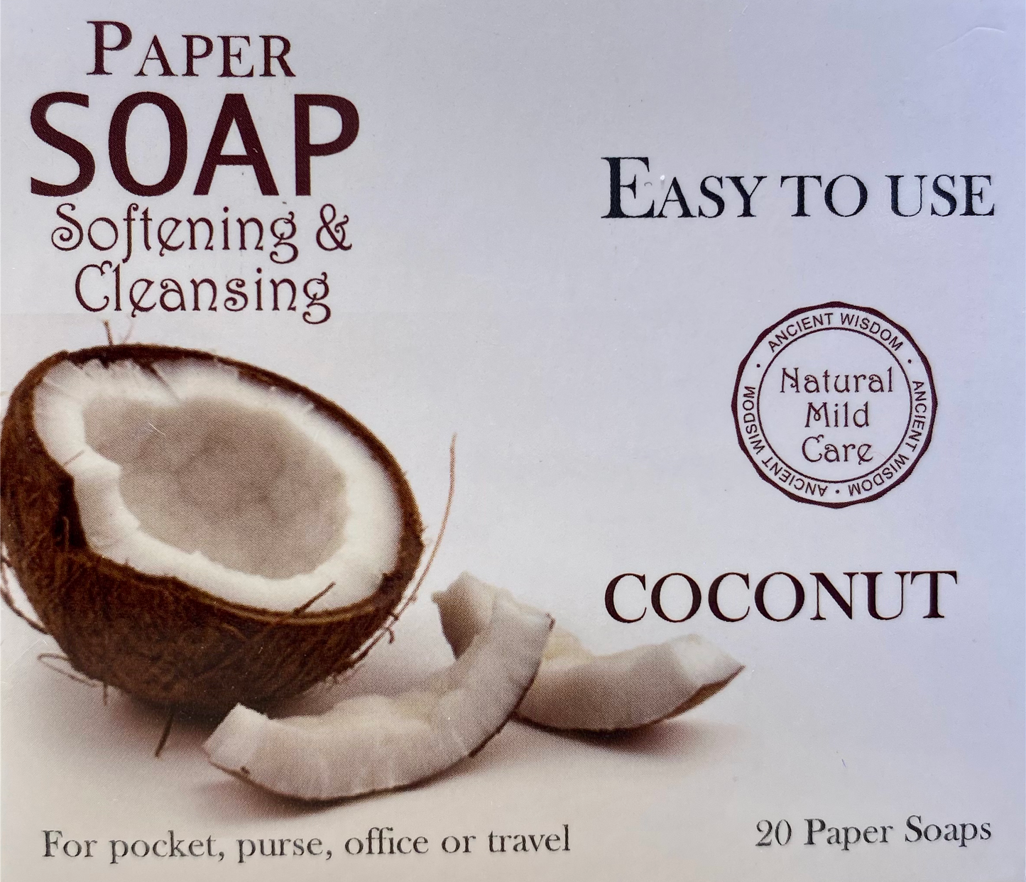 Jabones De Papel - Coco