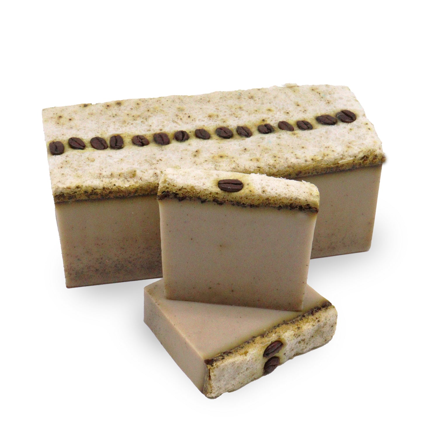 Jabón artesanal con intenso aroma a espresso 100gr