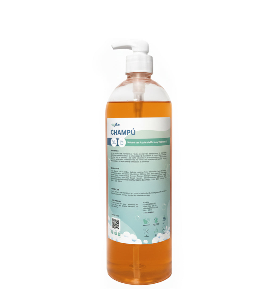 Champú Natural con Aceite de Ricino y Vitamina E