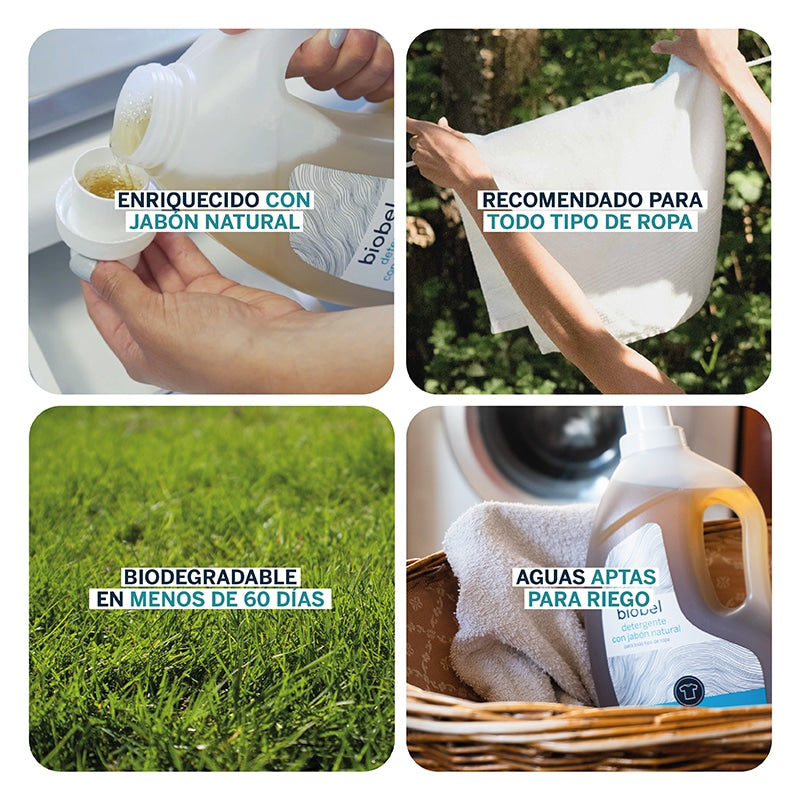 Eco Detergente Jabón Natural Biobel