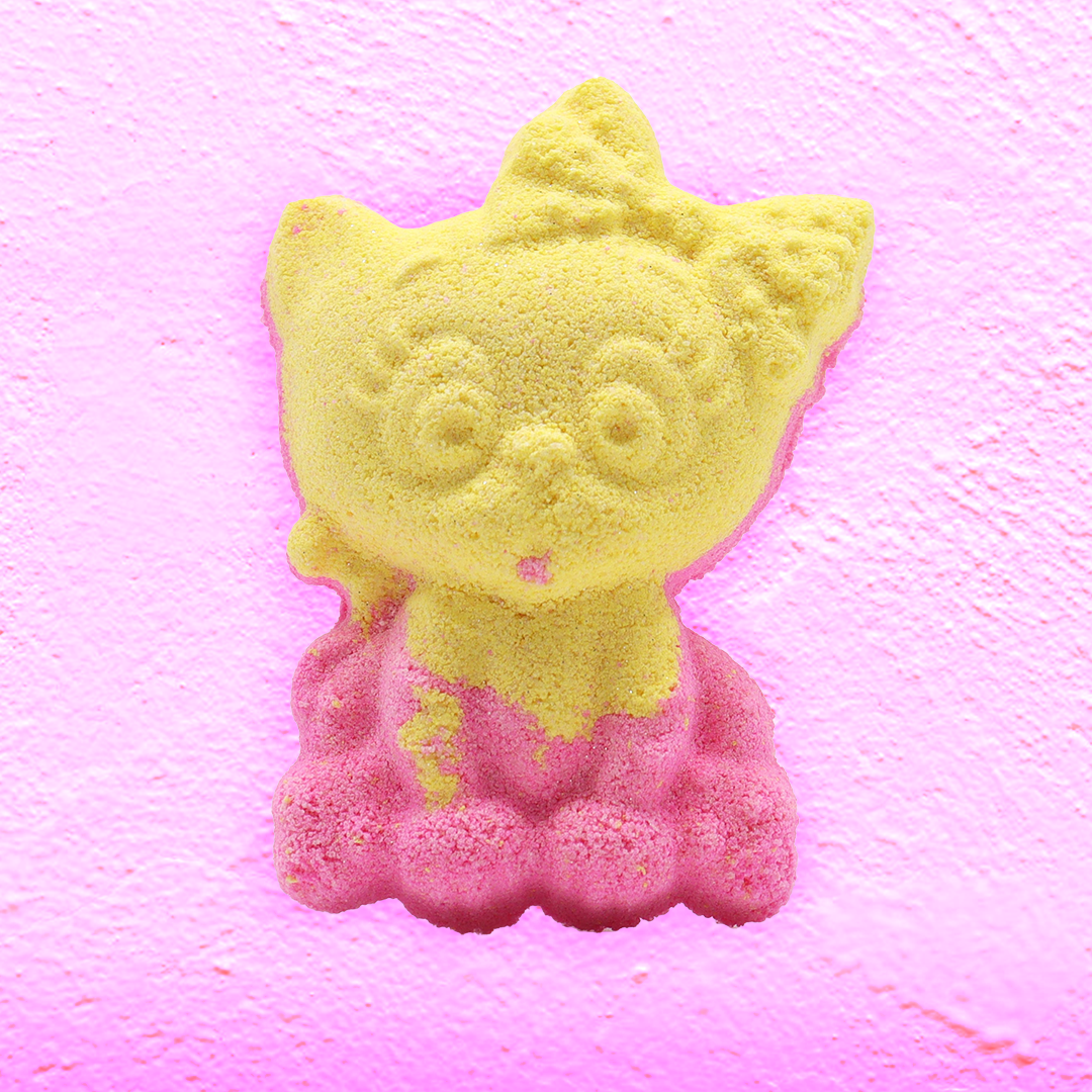 Bomba De Baño Gato 80G - Platano