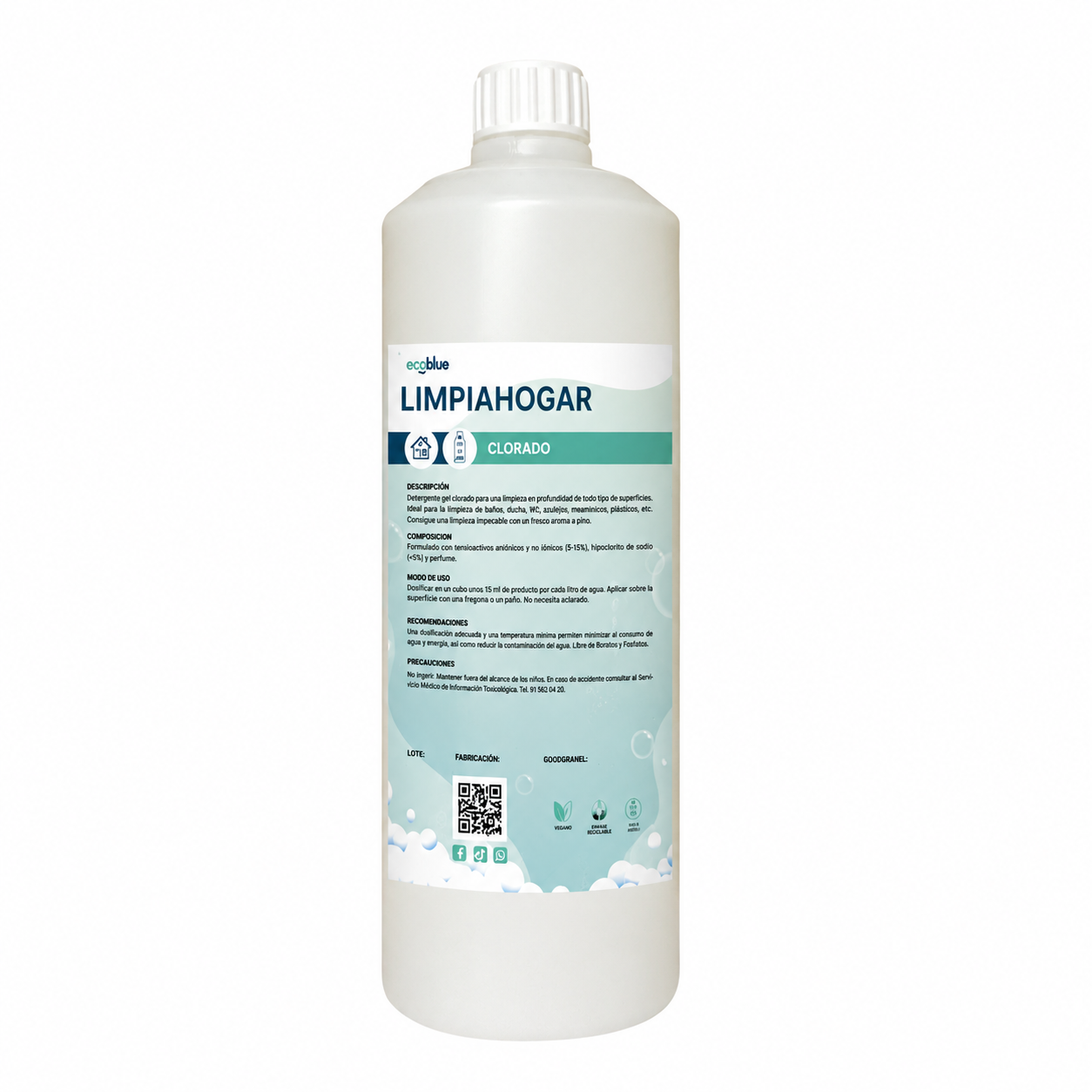 Limpiahogar CLORADO BIO