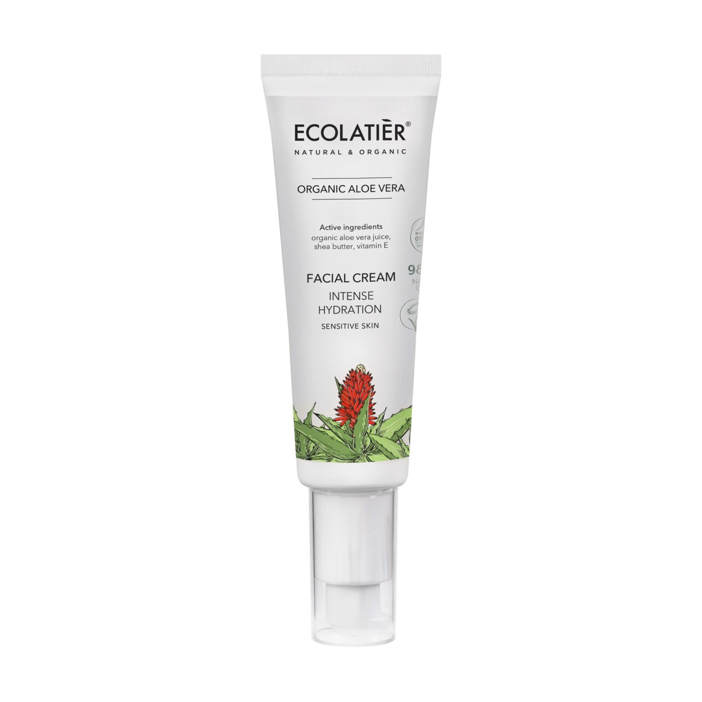 Crema Facial Hidratación Intensa Aloe Vera Ecológico