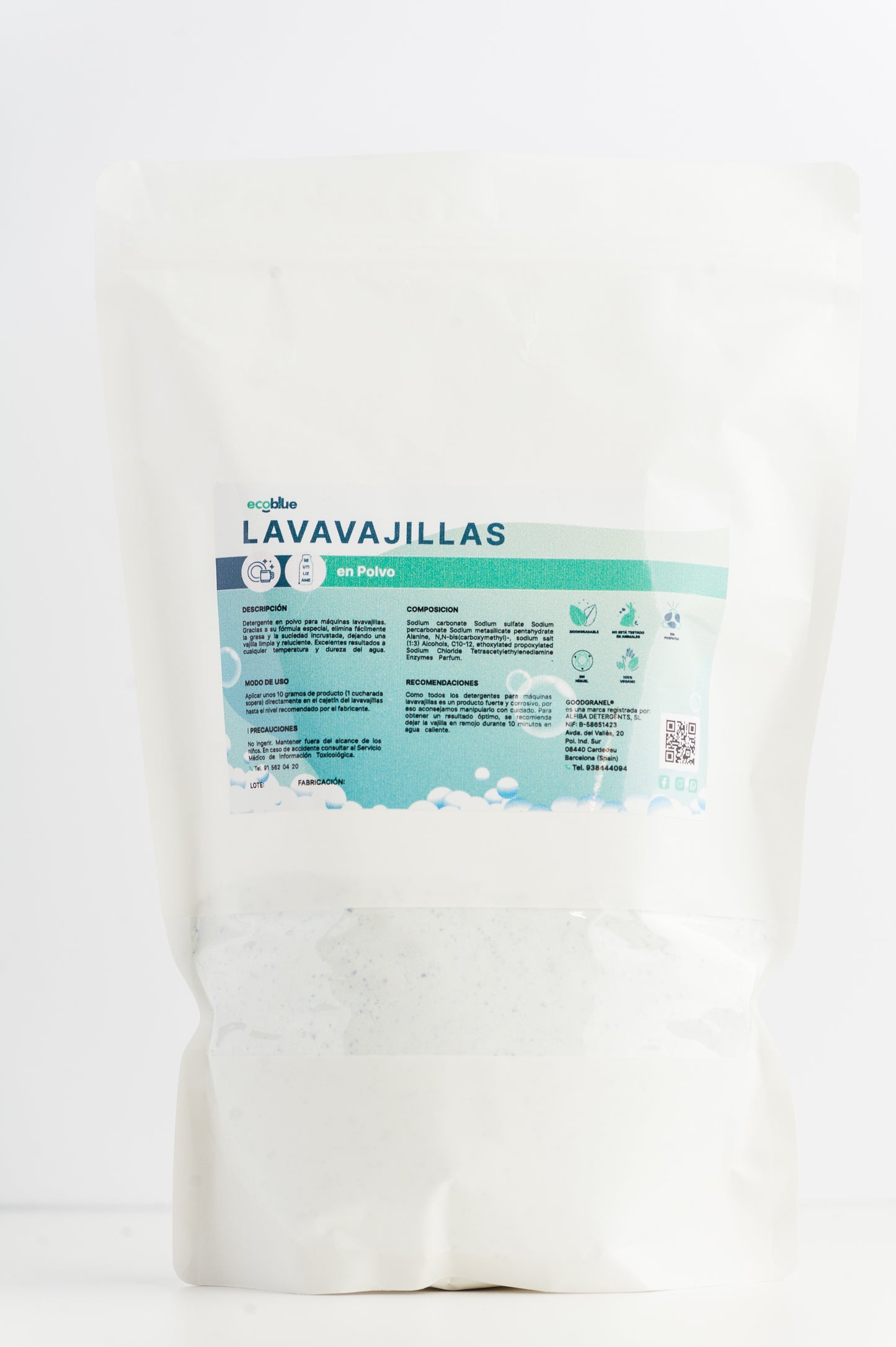 Lavavajillas en Polvo