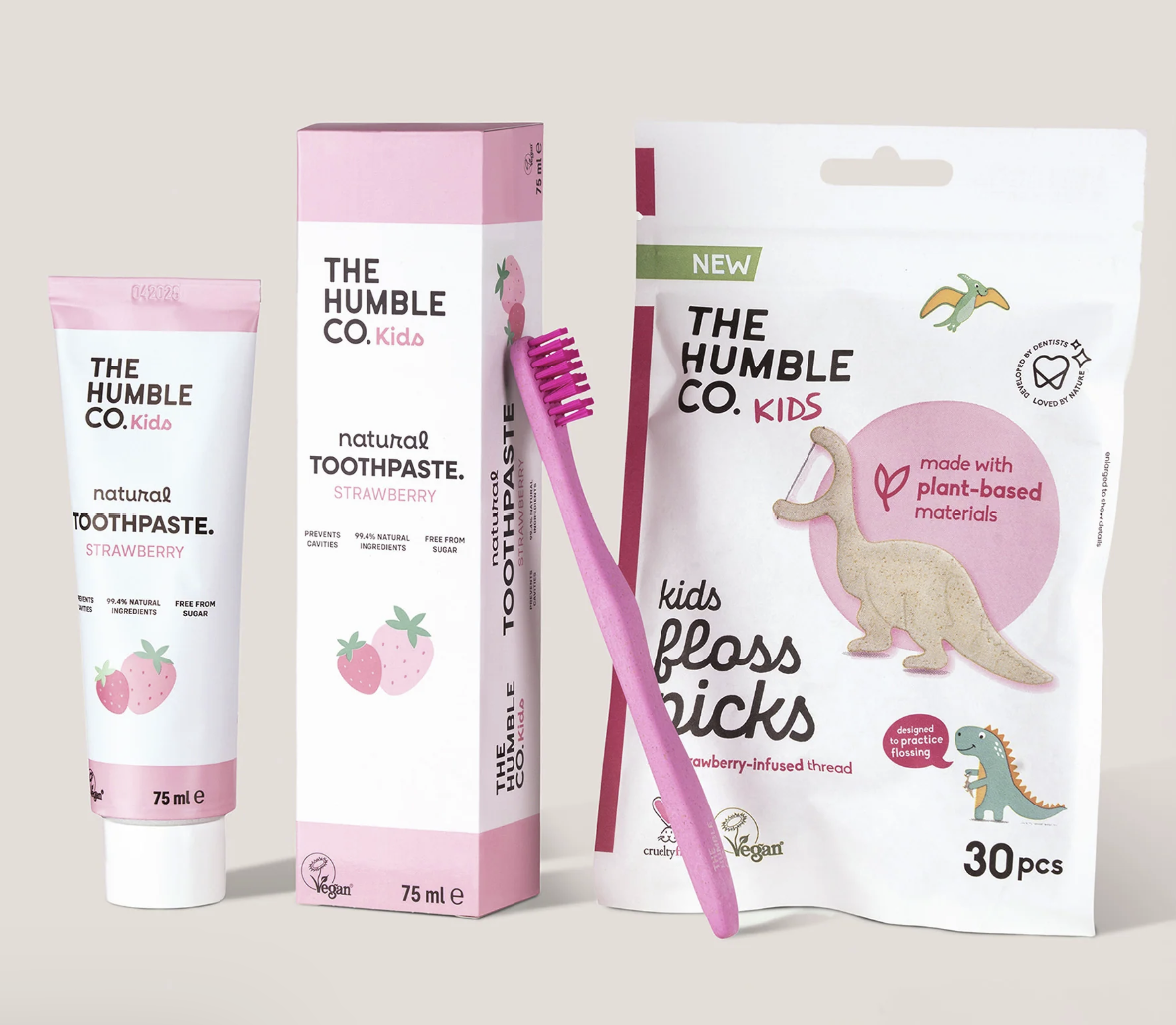 Pasta de dientes natural - Niños de fresa