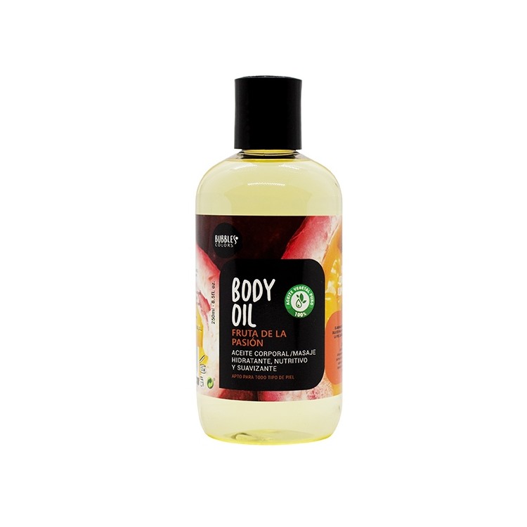 Aceite de baño y masaje aroma fruta de la pasión