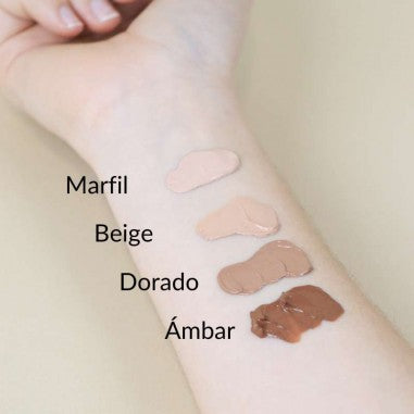 Protección solar facial color Dorado SPF 30 Laboratoires de Biarritz