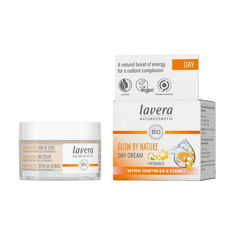 Crema hidratante de día Q10 y Vitamina C Lavera