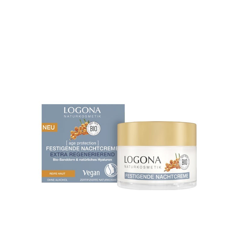 Crema de noche reafirmante extra regeneradora Age Protection Logona