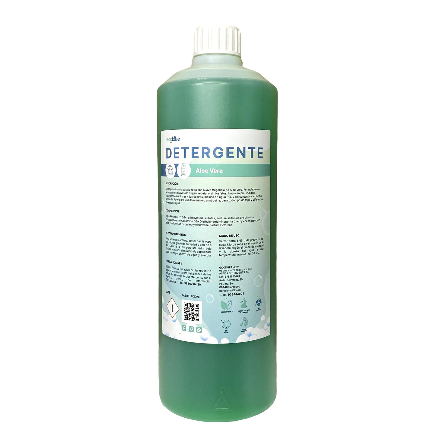 Detergente Aloe Vera 1L