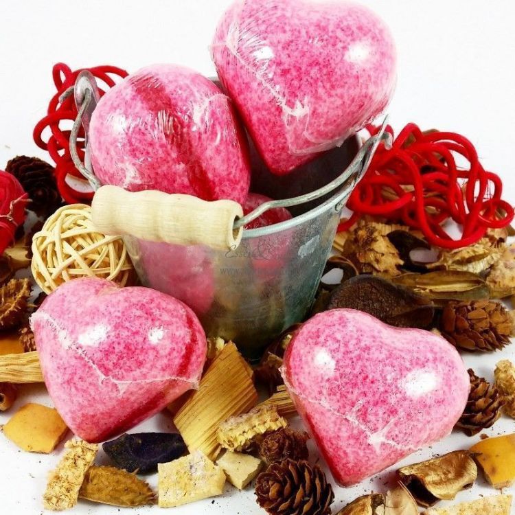 Bomba De Baño Corazón 90gr