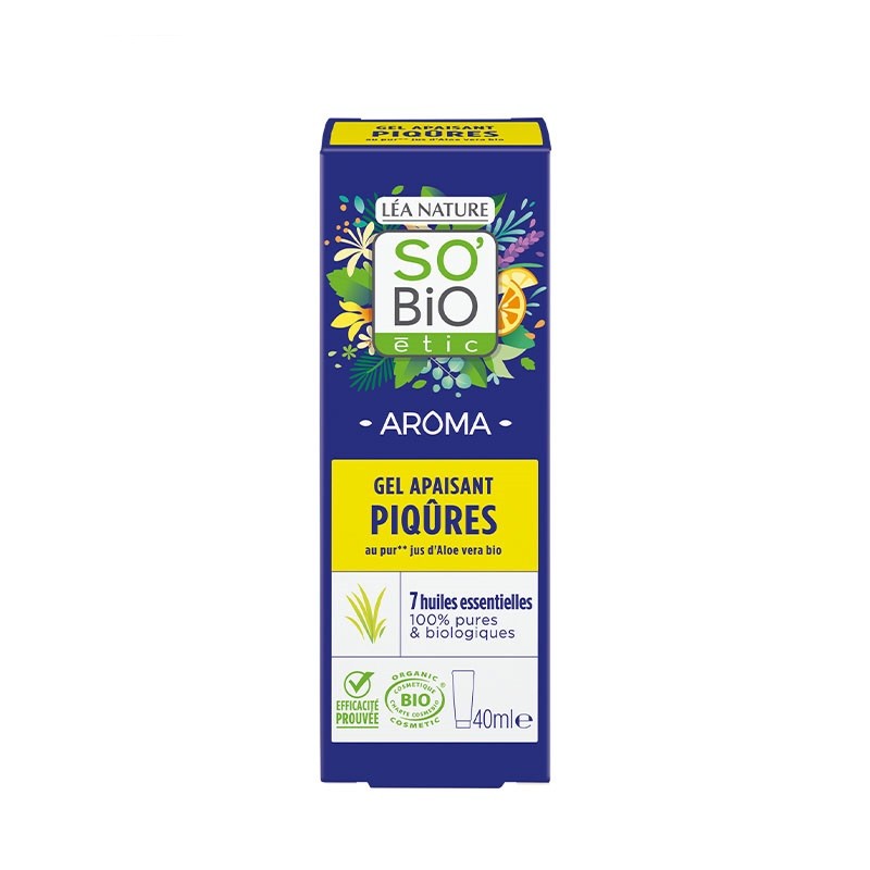Gel calmante post picaduras So'BIO 40 ml