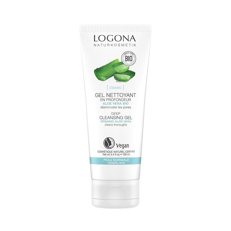 Gel limpieza profunda aloe vera BIO Logona
