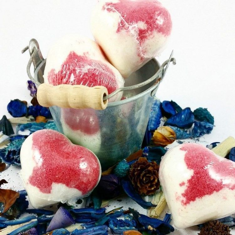 Bomba De Baño Corazón 90gr
