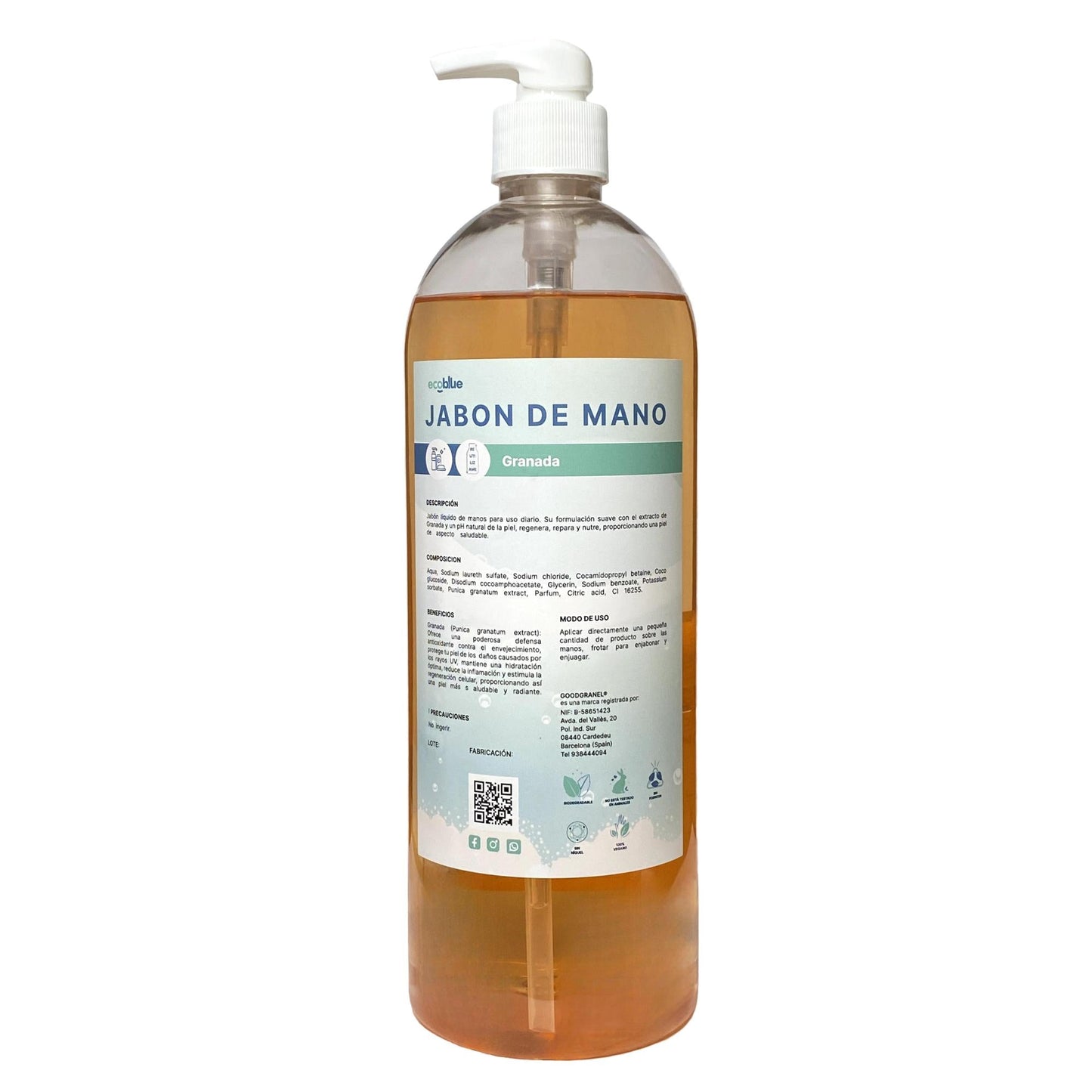 Jabon De Manos Granada 0,5L