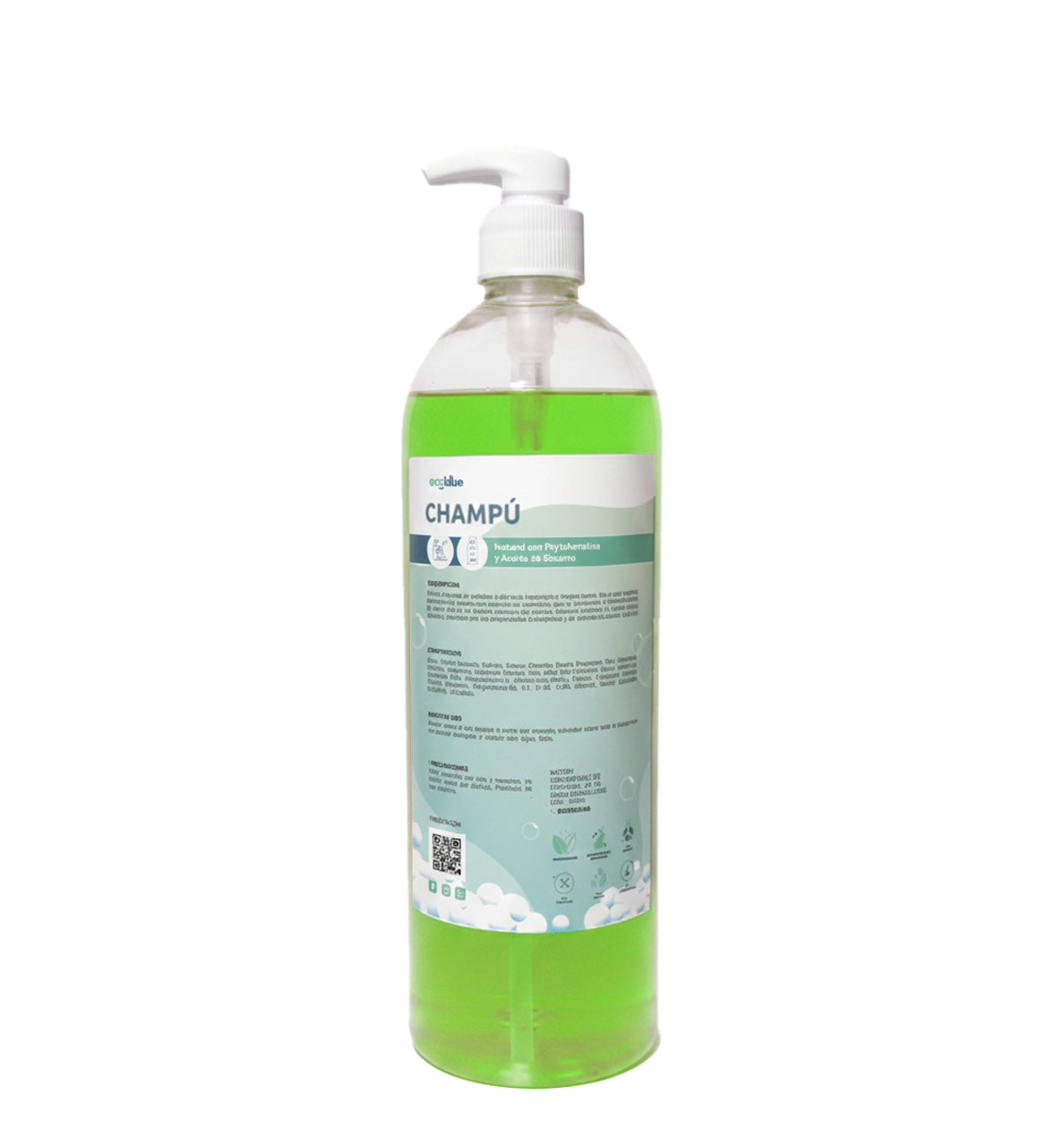 Champú Natural con Phytokeratina y Aceite de Sésamo