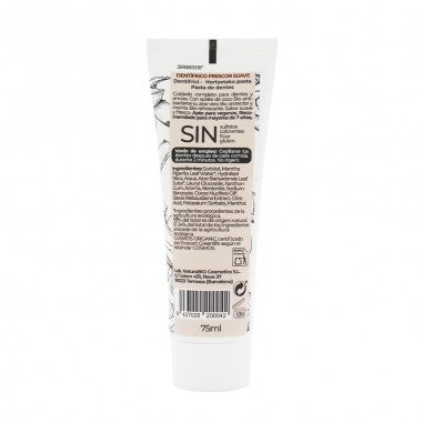 Pasta de dientes sin flúor aloe vera y coco Bio Frescor Suave 75ml