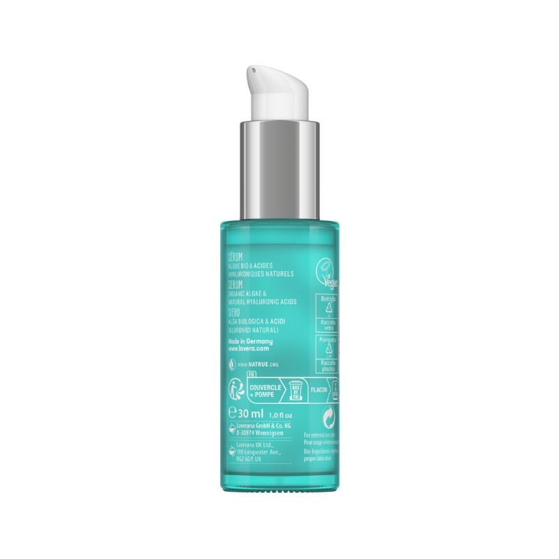 Sérum Hydro Refresh algas y ácido hialurónico Lavera