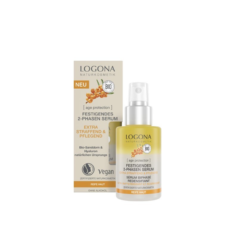 Sérum reafirmante bifásico Age Protection Logona
