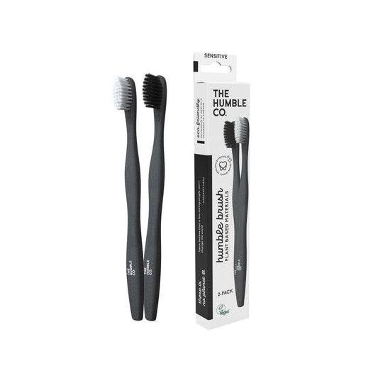 Cepillo Humble - Blanco/Negro 2Ud