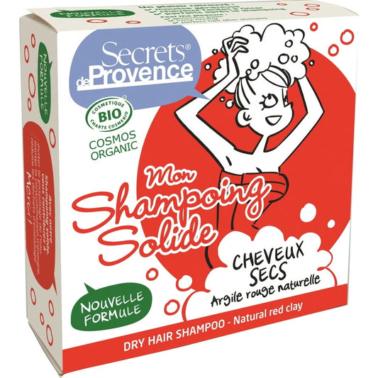 Champú solido cabello seco Secrest de Provence