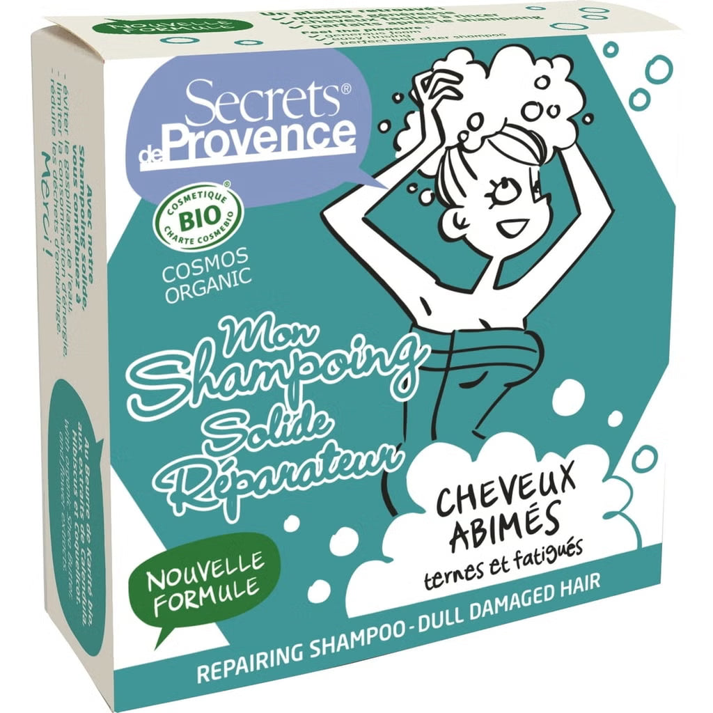 Champú natural sólido Reparador Secrets de Provence