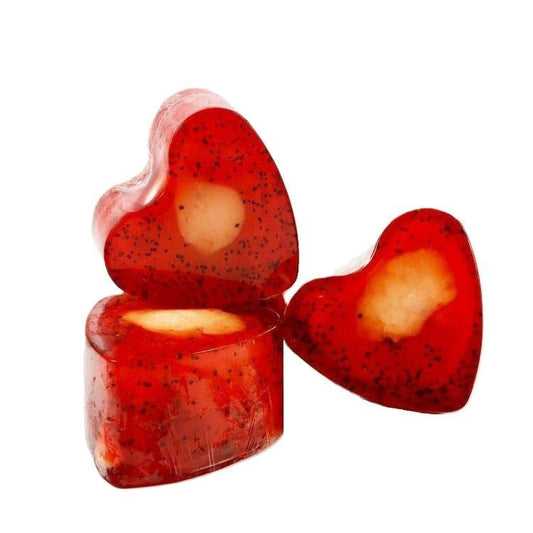 Jabón Forma Corazon Fresa