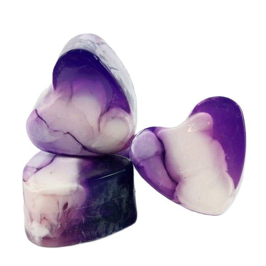 Jabón Forma Corazon Arandanos Y Moras