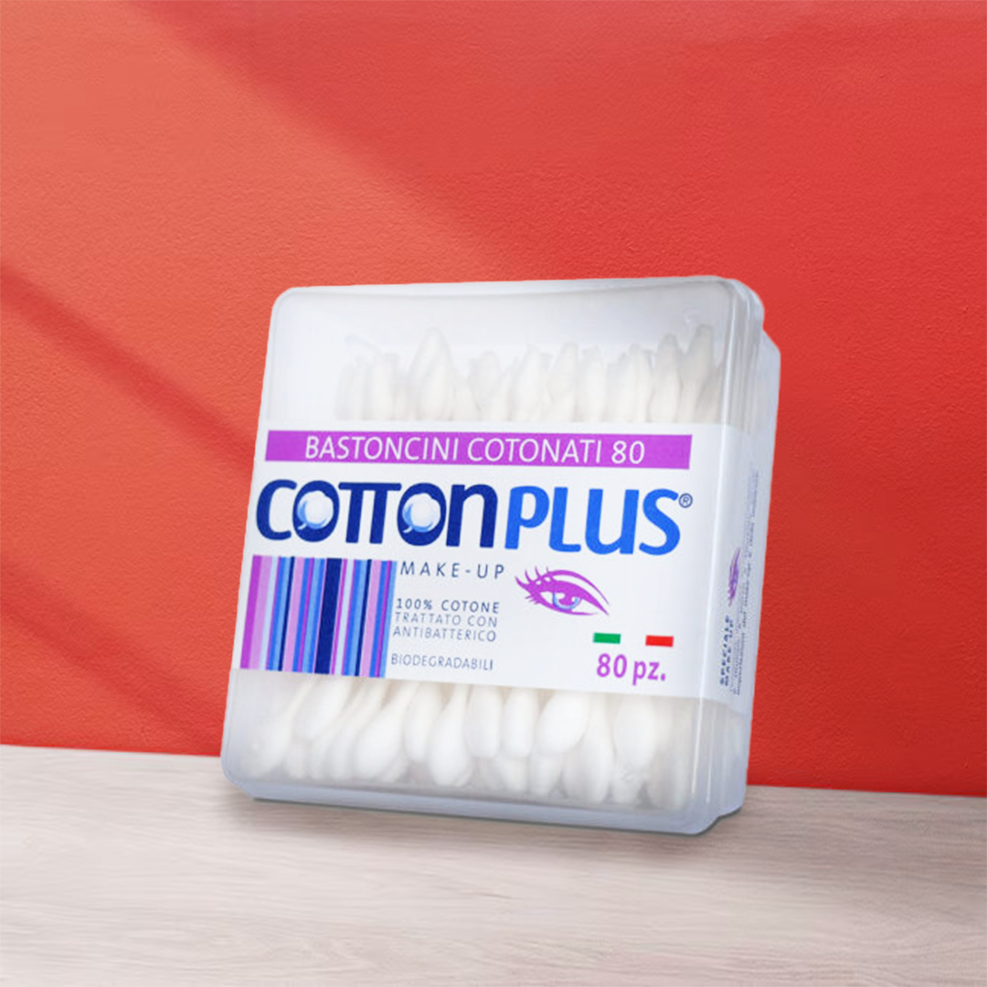 Bastones De Algodon 80Ud Bastoncini Cotone