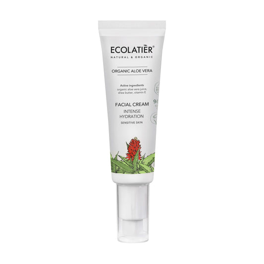 Crema Facial Hidratación Intensa Aloe Vera Ecológico