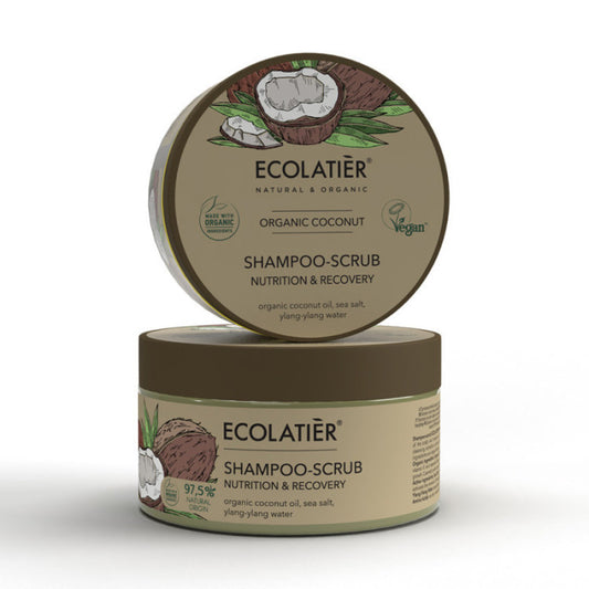 Champú Exfoliante Nutrición y Recuperación Coco Ecológico