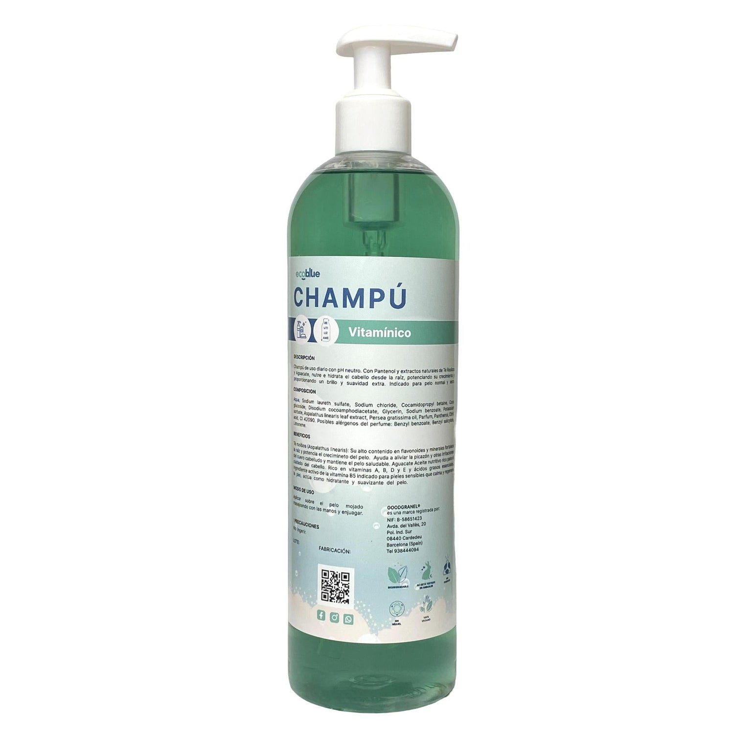 Champu Vitaminico 0,5L