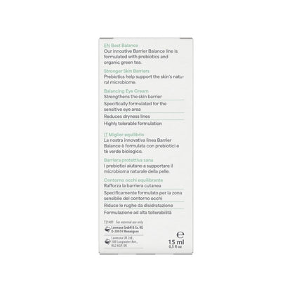 Contorno de ojos crema Barrier Balance Lavera
