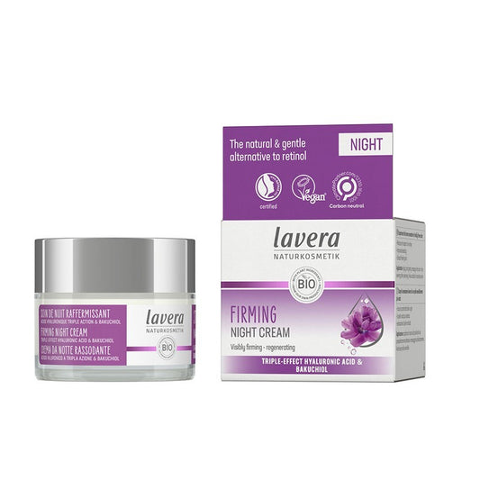 Crema hidratante de noche reafirmante Lavera