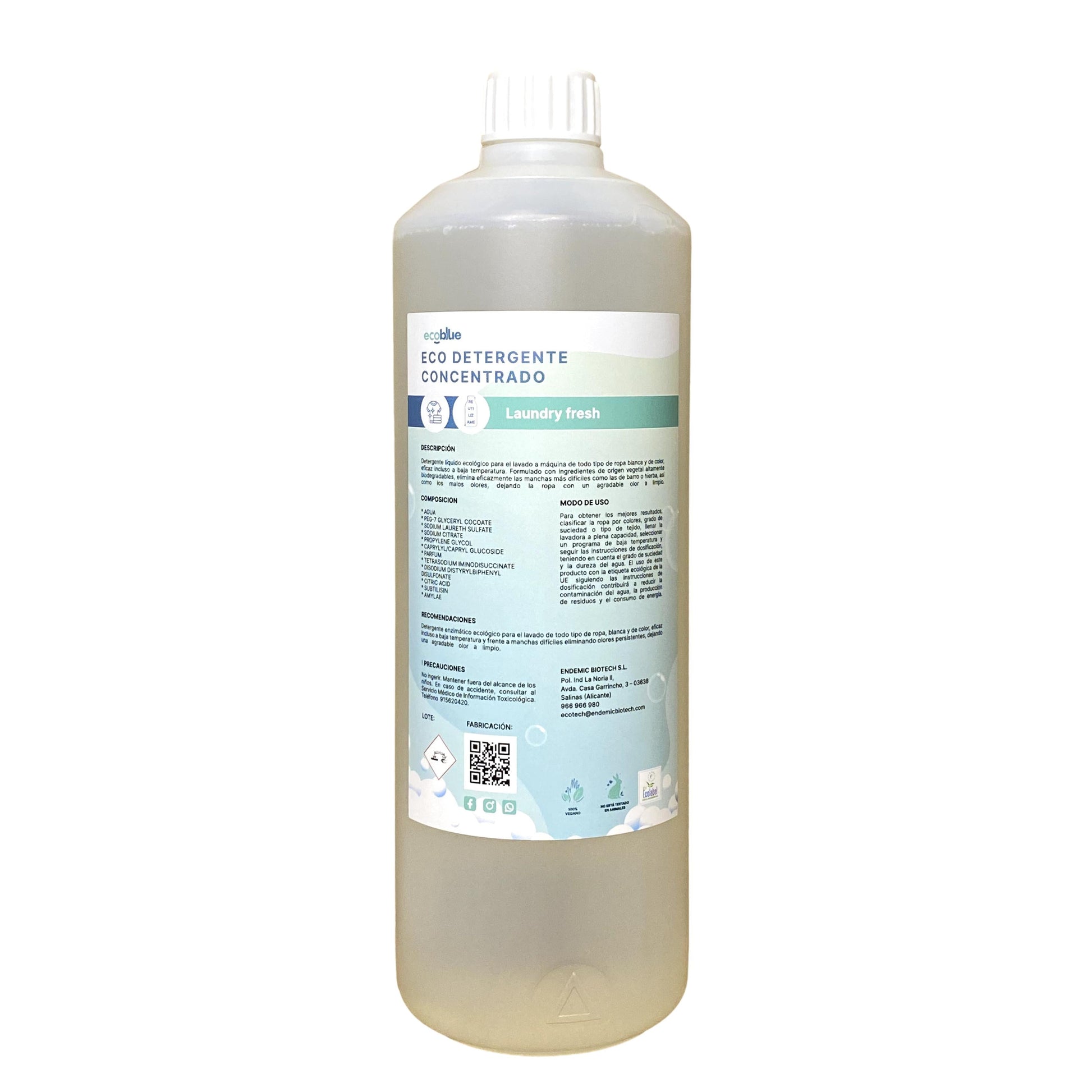 Eco Detergente Concentrado Laundry Fresh 1L