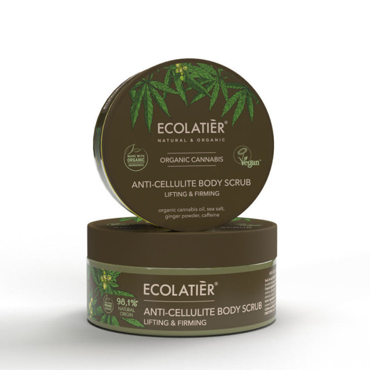 Exfoliante Corporal Anticelulítico Lifting y Firmeza Cannabis Ecológico