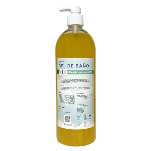 Gel De Baño Naranja Y Soja Sin Sulfatos 0,5L