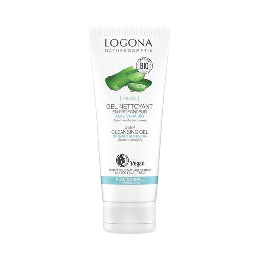 Gel limpieza profunda aloe vera BIO Logona