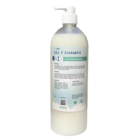 Gel & Champú Pieles Sensibles Limon Del Caribe 0,5L