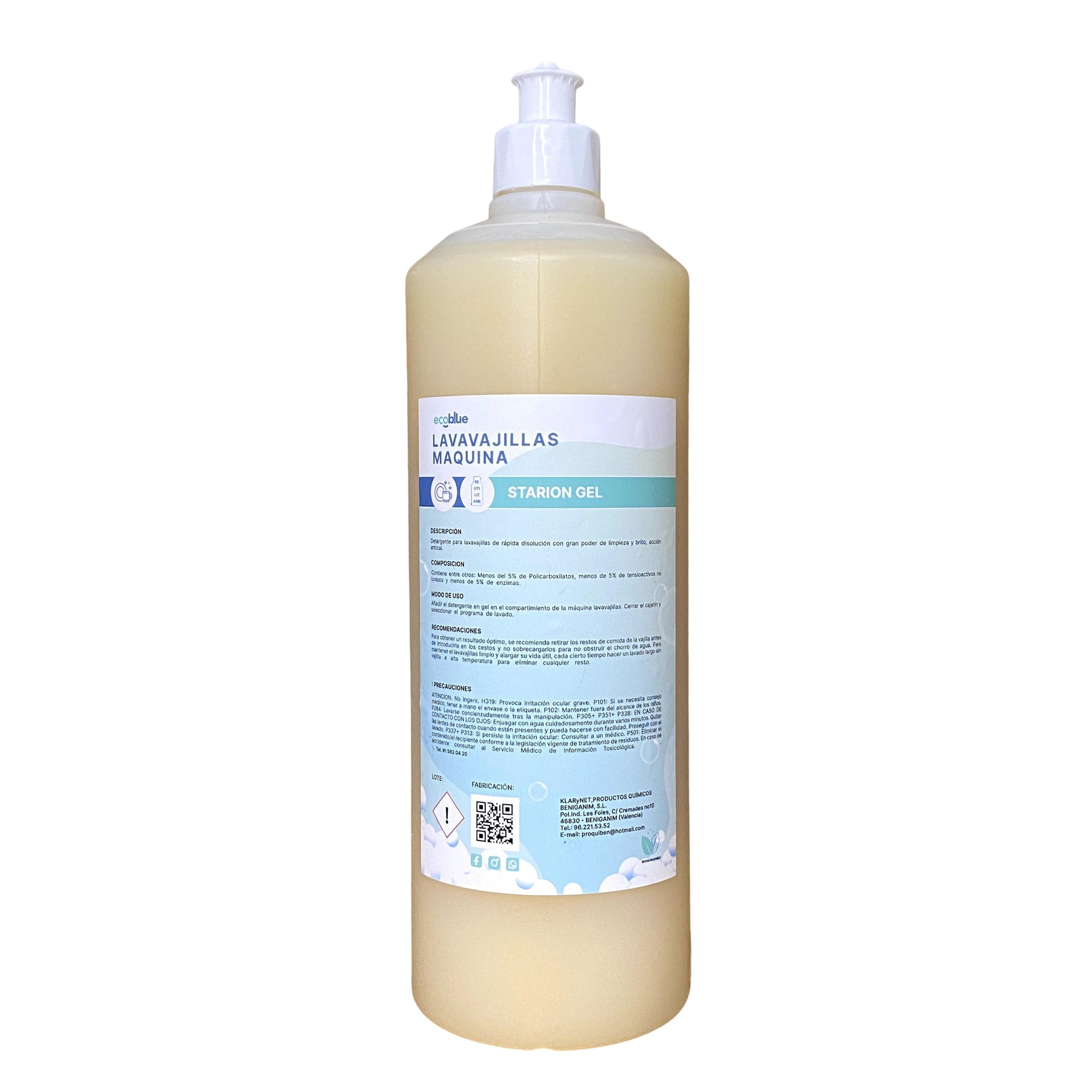 Lavavajillas Maquina Starion Gel 1L