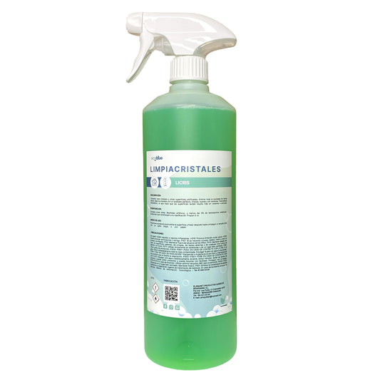 Limpiacristales Biodegradable Licris - Biodegradable y Anti-Estático 1L