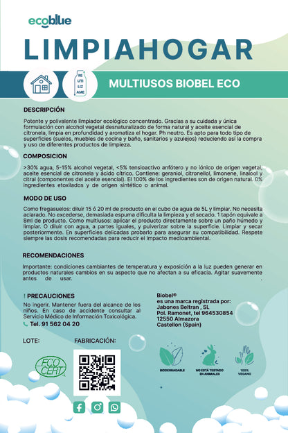 Limpiahogar Multiusos Eco Biobel