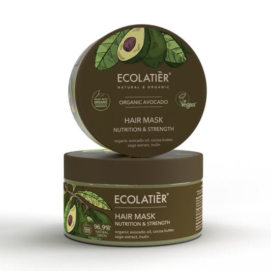 Mascarilla capilar Nutricion y Fuerza Aguacate Ecologico