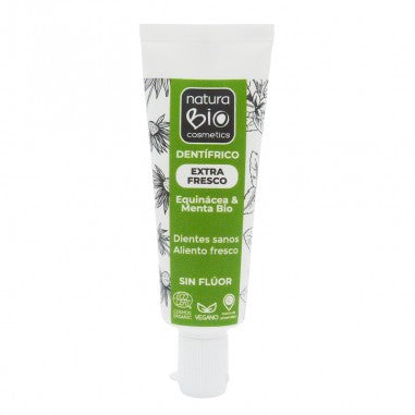 Pasta de dientes sin flúor Extra Fresca con equinácea y menta Bio 25ml