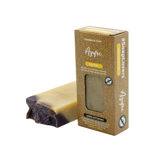 Pastilla de jabón de Azufre 100gr