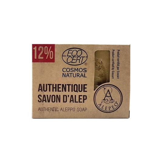Jabón Alepo 12% ECOCERT 200gr