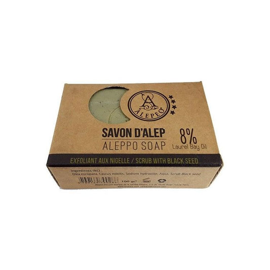 Jabón Alepo Exfoliante 8% 100gr