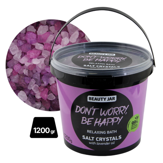 Sales de Cristal baño Don't worry be happy